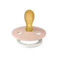 Соска пустушка BIBS Colour Latex Symmetrical (симетрична) – Blush GLOW світиться в темряві 6-18 міс.