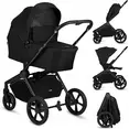 Універсальна коляска 2 в 1 Lionelo FREYA 2IN1 BLACK ONYX