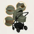 Універсальна коляска 3 в 1 Lionelo AMBER PLUS GREEN FOREST — Photo 1