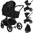 Універсальна коляска 3 в 1 Lionelo FREYA 3IN1 BLACK ONYX