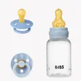 Подарунковий набір з пляшечки для годування та 2 сосок BIBS Gift Set Baby Sprinkle Baby Blue — Photo 1