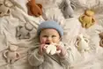 Прорізувач Moonie з натурального каучуку Gray — Photo 3
