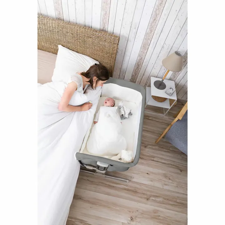 Приставне ліжечко BEBE CONFORT Calidoo Gray Mist — Photo 4