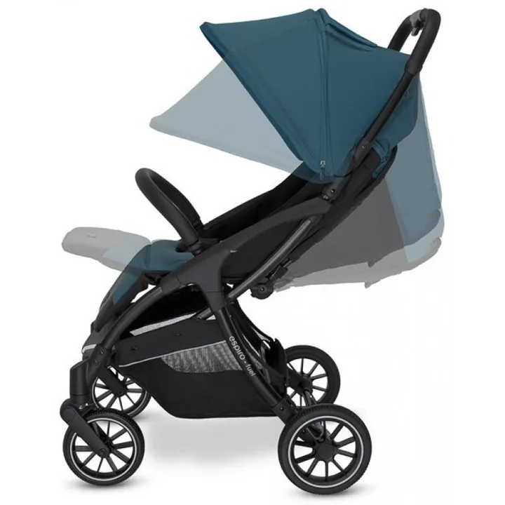 Прогулянкова коляска Espiro Fuel 110 Unique Black — Photo 14