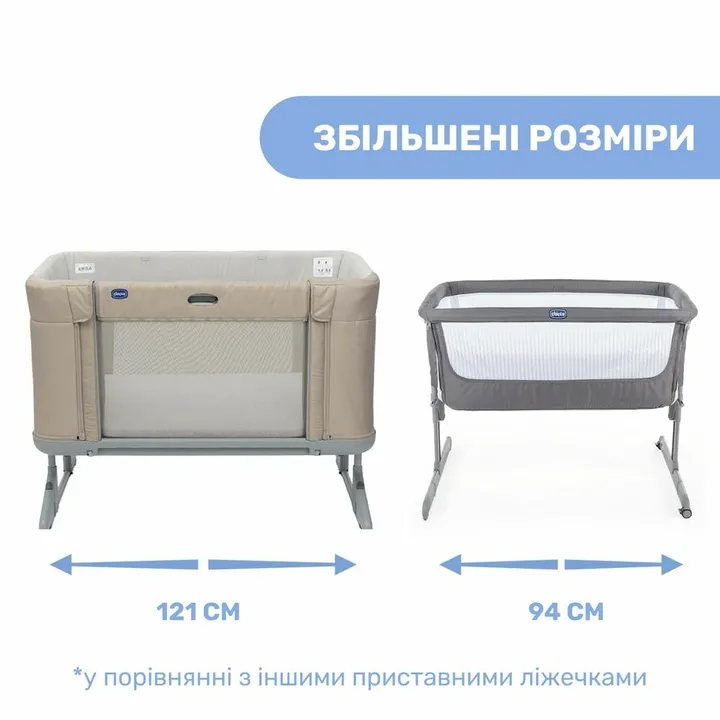 Ліжечко 3 в 1 Chicco Next2Me Forever (02) — Photo 14