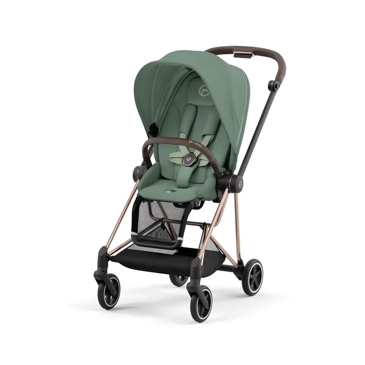 Коляска 2 в 1 Cybex Mios 4.0 Leaf Green на шасі Rose Gold — Photo 14