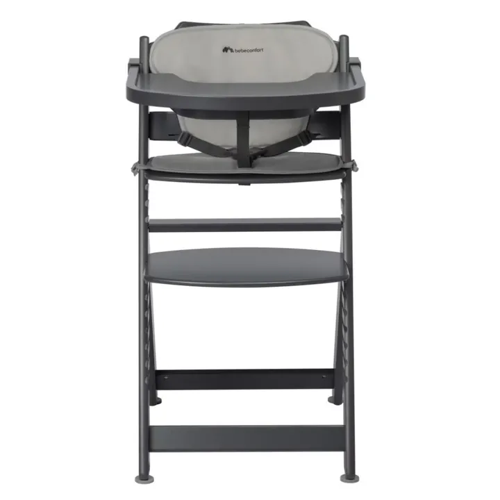 Стільчик для годування з вкладишем BEBE CONFORT Timba Mineral Graphite — Photo 7