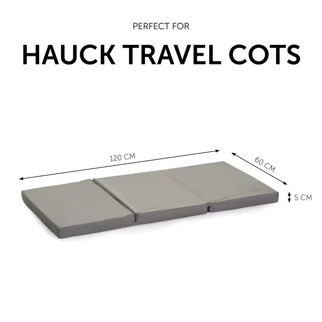 Складний матрас до ліжечка Hauck Sleeper Grey — Photo 5