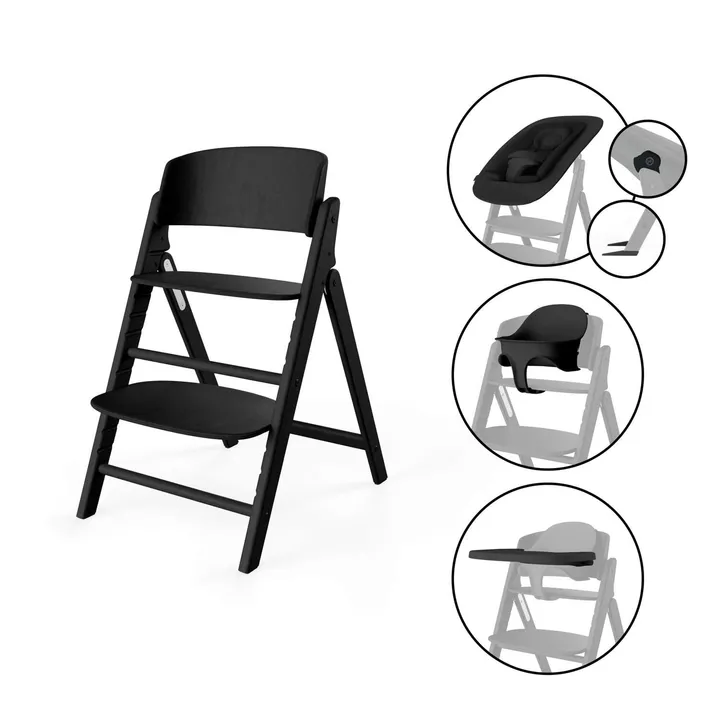 Стілець Click&amp;Fold 4в1 Stunning Black — Photo 10