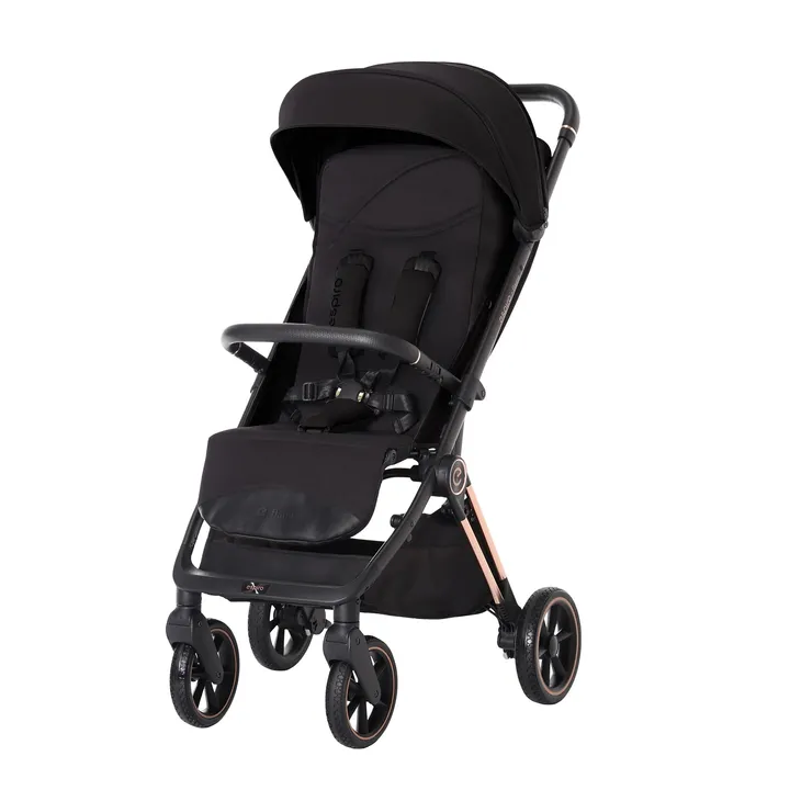Прогулянкова коляска Espiro Flame 10 Timeless Black — Photo 9