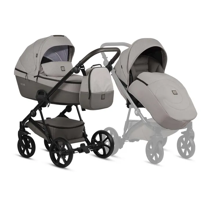 Коляска універсальна TUTIS VIVA5 Essential Warm Grey — Photo 8