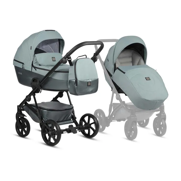 Коляска універсальна TUTIS VIVA5 Essential Turquoise — Photo 10