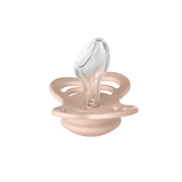 Соска пустушка BIBS Couture Silicone Anatomical (анатомічна) – Blush 0-6 міс. — Photo 3