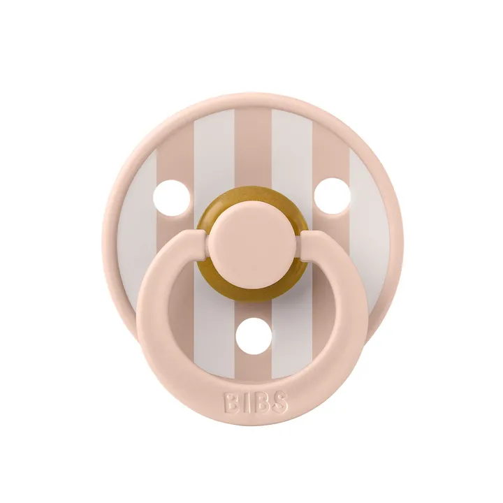 Пустушка Studio Colour Latex Round (кругла) Block – Blush / Ivory 6-18 міс. — Photo 6