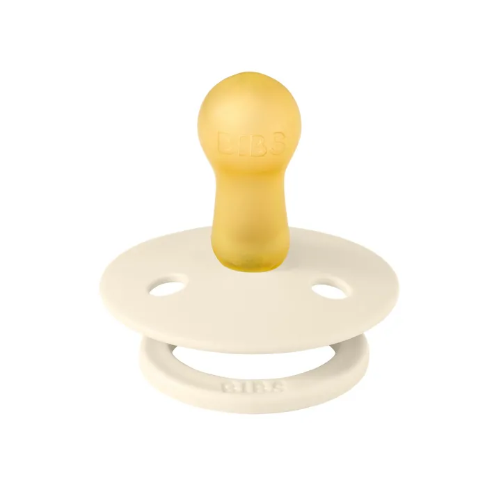 Пустушка Studio Colour Latex Round (кругла) Block – Ivory / Vanilla 6-18 міс. — Photo 6