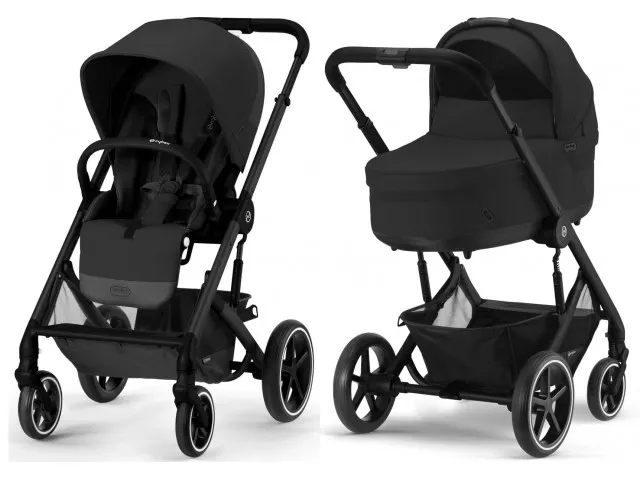 Коляска Cybex Balios S Lux 2 в 1 Moon Black — Photo 10
