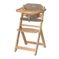 Стільчик для годування з вкладишем BEBE CONFORT Timba Natural Wood/Beige