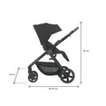 Коляска 2в1 Espiro Only 410 Stylish Black — Photo 1