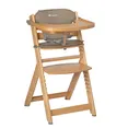 Стільчик для годування з вкладишем BEBE CONFORT Timba Natural Wood/Beige — Photo 4