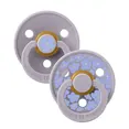 Пустушка Studio Colour Latex Round (кругла) Jasmine – Fossil Grey (2 в упаковці) 6-18 міс.