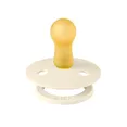 Пустушка Studio Colour Latex Round (кругла) Block – Ivory / Dusty Blue 6-18 міс. — Photo 1