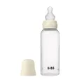 Дитяча пляшечка BIBS Baby Bottle Round Silicone 270 мл Medium Flow (середній поток) Ivory