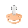 Соска пустушка BIBS De Lux Silicone Round (кругла) – Peach Sunset 0-36 міс.