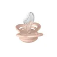 Соска пустушка BIBS Couture Silicone Anatomical (анатомічна) – Blush 0-6 міс.