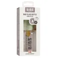 Дитяча пляшечка BIBS Baby Bottle Round Silicone 150 мл Slow Flow (повільний поток) Ivory — Photo 1