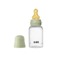 Дитяча пляшечка BIBS Baby Bottle Round Latex 150 мл Slow Flow (повільний поток) Sage