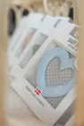 Іграшка гризунець BIBS Baby Bitie Heart Baby Blue, вік 3+ міс — Photo 2