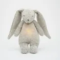Співаючий зайчик з нічником MOONIE Gray Natur