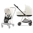 Коляска 2 в 1 Cybex Mios 4.0 Off White на шасі Rose Gold